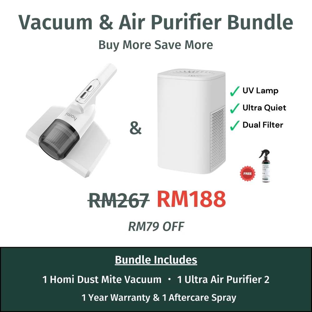 Homi Vacuum & Ultra Air Purifier 2 Bundle